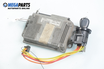 Компютър с контактен ключ и имобилайзер за Renault Megane Scenic (10.1996 - 12.2001) 1.6 e (JA0F), 90 к.с., № Siemens S115300121 B