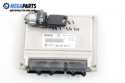 Компютър с контактен ключ за Audi A4 Sedan B5 (11.1994 - 09.2001) 1.8, 125 к.с., № BOSCH 0 261 204 182/183