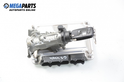 Компютър с контактен ключ за Volkswagen Golf V Hatchback (10.2003 - 02.2009) 1.4 16V, 75 к.с., № Bosch 0 261 208 589
