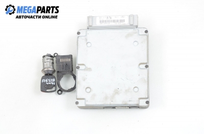 Компютър с контактен ключ и имобилайзер за Ford Fiesta IV Hatchback (08.1995 - 09.2002) 1.25 i 16V, 75 к.с., № XS6F-12A650-ADB