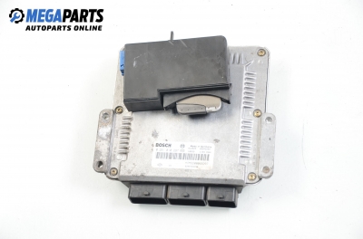 Компютър с четец и карта за Renault Laguna II Hatchback (03.2001 - 12.2007) 1.9 dCi (BG08, BG0G), 120 к.с., № Bosch 0 281 010 297