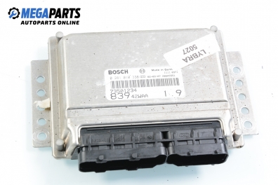 Компютър двигател за Lancia Lybra Station Wagon (07.1999 - 10.2005) 1.9 JTD, 116 к.с., № Bosch 0 281 010 338