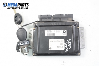 Компютър с контактен ключ за Mini Hatchback (R50, R53) (06.2001 - 09.2006) Cooper, 116 к.с., № Siemens S118012001