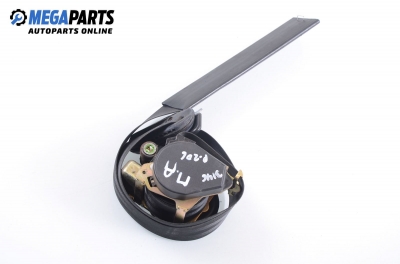 Предпазен колан за Peugeot 206 Hatchback (08.1998 - 12.2012), 2+1 вр., позиция: предна, дясна