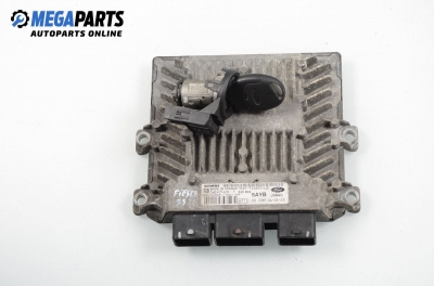 Компютър с контактен ключ и имобилайзер за Ford Fiesta V Van (10.2003 - 09.2009) 1.4 TDCi, 68 к.с., № 3S61-12A650-LB