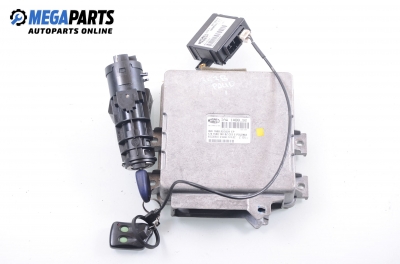 Компютър с контактен ключ за Fiat Palio Weekend (04.1996 - 04.2012) 1.6 16V (178DX.D1A), 100 к.с., № IAW 1ABB 92