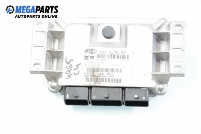 Компютър двигател за Citroen C4 Coupe (11.2004 - 12.2013) 1.4 16V, 88 к.с., № IAW 6LP2.05