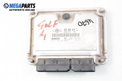 Компютър двигател за Volkswagen Golf IV Hatchback (08.1997 - 06.2005) 1.9 TDI, 115 к.с., № Bosch 0 281 010 302