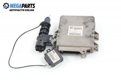 Компютър с контактен ключ за Fiat Marea Sedan (09.1996 - 12.2007) 1.6 100 16V, 103 к.с., № IAW 1AF.1G