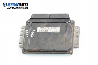 Компютър двигател за Renault Clio II Hatchback (09.1998 - 09.2005) 1.4 16V (B/CB0P), 98 к.с., № S110130058 A
