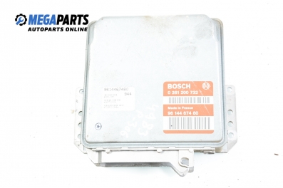 Компютър двигател за Peugeot 306 Hatchback (01.1993 - 10.2003) 1.4, 75 к.с., № Bosch 0 261 200 732