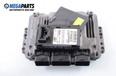 Компютър с четец и карта за Renault Megane II Grandtour (08.2003 - 08.2012) 1.9 dCi, 120 к.с., № Bosch 0 281 011 276
