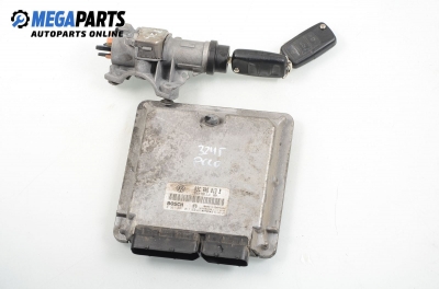 Компютър с контактен ключ за Volkswagen Polo Hatchback V (01.2005 - 12.2009) 1.4 16V, 80 к.с., № 03C 906 013 B