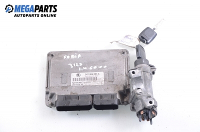Компютър с контактен ключ за Skoda Fabia I Hatchback (08.1999 - 03.2008) 1.4, 68 к.с., № 047 906 033 A