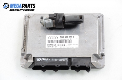 Компютър с контактен ключ за Audi A4 Sedan B5 (11.1994 - 09.2001) 1.6, 100 к.с., № 3B0 907 557 E