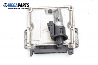 Компютър с контактен ключ и четец за Citroen Xsara Picasso (09.1999 - 06.2012) 2.0 HDi, 90 к.с., № Bosch 0 281 010 137