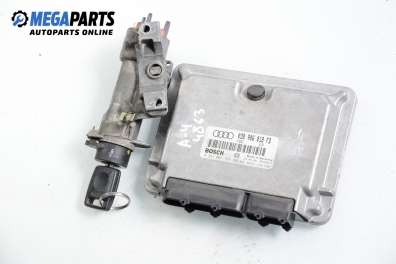 Компютър с контактен ключ за Audi A4 Avant B5 (11.1994 - 09.2001) 1.9 TDI, 110 к.с., № Bosch 0 281 001 966 / 038 906 018 FD