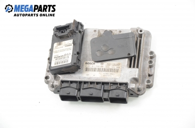 Компютър с четец и карта за Renault Scenic II Minivan (06.2003 - 07.2010) 1.9 dCi (JM0G, JM12, JM1G, JM2C), 120 к.с., № Bosch 0 281 011 549
