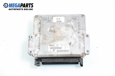 Компютър двигател за Citroen C5 I Sedan (03.2001 - 03.2005) 2.0 HDi (DCRHZB, DCRHZE), 109 к.с., № Bosch 0 281 010 365