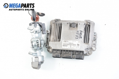 Компютър с контактен ключ за Ford Focus II Estate (07.2004 - 09.2012) 1.6 TDCi, 109 к.с., № Bosch 0 281 011 701