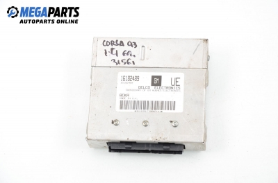Компютър двигател за Opel Corsa B Hatchback (03.1993 - 12.2002) 1.4 i, 60 к.с., № GM 16182489