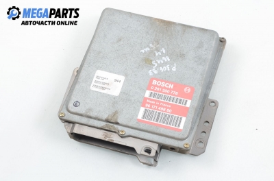 Компютър двигател за Peugeot 306 Hatchback (01.1993 - 10.2003) 1.4, 75 к.с., № BOSCH 0 261 200 778