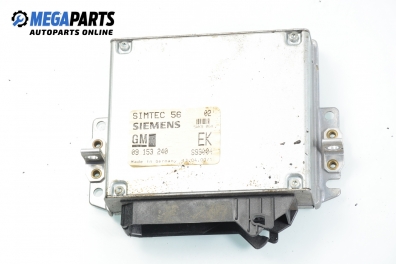 Компютър двигател за Opel Vectra B Hatchback (10.1995 - 07.2003) 2.0 i 16V, 136 к.с., № GM 09 153 240 / Siemens 5WK9 064