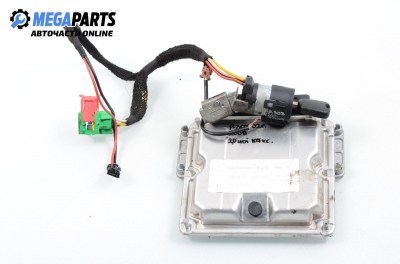 Компютър с контактен ключ за Peugeot 307 Hatchback (08.2000 - 12.2012) 2.0 HDi 110, 107 к.с., № Bosch 0 281 011 081