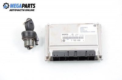Компютър с контактен ключ за BMW 3 Series E46 Sedan (02.1998 - 04.2005) 320 d, 136 к.с., № BOSCH 0 281 001 445