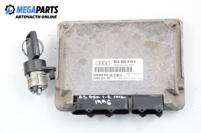 Компютър с контактен ключ за Audi A3 Hatchback I (09.1996 - 05.2003) 1.6, 101 к.с., № 06A 906 019 E