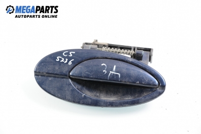 Външна дръжка за Citroen C5 I Sedan (03.2001 - 03.2005), 4+1 вр., хечбек, позиция: задна, дясна