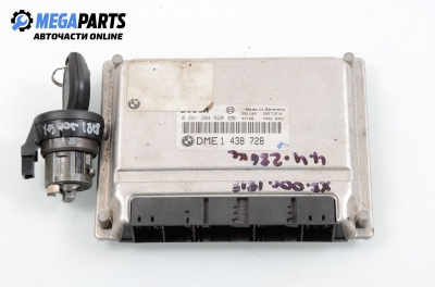 Компютър с контактен ключ за BMW X5 Series E53 (05.2000 - 12.2006) 4.4 i, 286 к.с., № Bosch 0 261 204 620