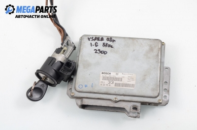 Компютър с контактен ключ за Citroen Xsara Break (10.1997 - 03.2010) 1.6 i, 88 к.с., № 0 261 204 628