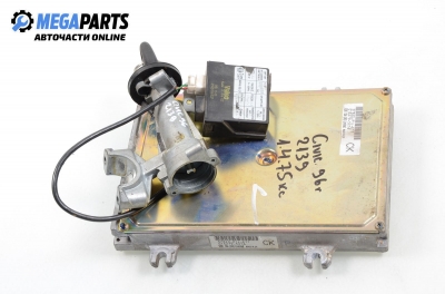 Компютър с контактен ключ за Honda Civic VI Hatchback (10.1995 - 02.2001) 1.4 i (EJ9), 75 к.с., № 37820-P1J-E11