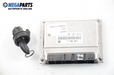 Компютър с контактен ключ за BMW 3 Series E46 Touring (10.1999 - 06.2005) 320 d, 136 к.с., № Bosch 0 281 010 205
