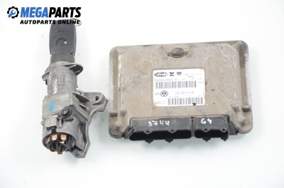 Компютър с контактен ключ за Volkswagen Golf IV Hatchback (08.1997 - 06.2005) 1.4 16V, 75 к.с., № 036 906 014 AN