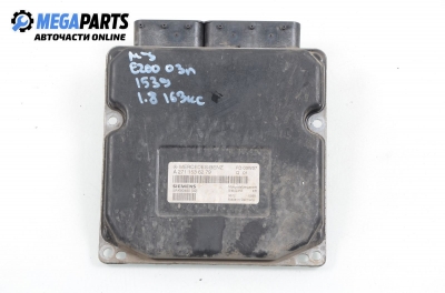 Компютър двигател за Mercedes-Benz E-Class Sedan (W211) (03.2002 - 03.2009) E 200 Kompressor (211.042), 163 к.с., № А 271 153 62 79
