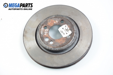 Спирачен диск за Mini Hatchback (R50, R53) (06.2001 - 09.2006), позиция: предна