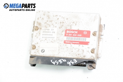 Компютър двигател за BMW 3 Series E36 Sedan (09.1990 - 02.1998) 318 i, 113 к.с., № Bosch 0 261 200 520
