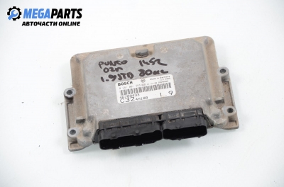 Компютър двигател за Fiat Punto Hatchback II (09.1999 - 07.2012) 1.9 JTD 80 (188.237, .257, .337, .357), 80 к.с., № Bosch 0 281 001 955