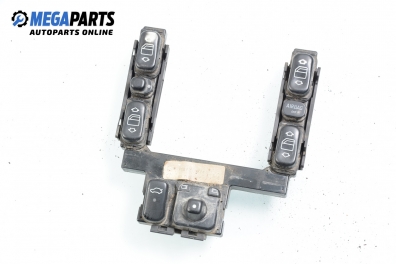 Бутони ел. стъкла и огледала  за Mercedes-Benz E-Class Sedan (W210) (06.1995 - 08.2003)