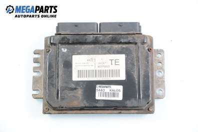 Компютър двигател за Chevrolet Kalos Hatchback (03.2005 - ...) 1.2, 72 к.с., № 96376653