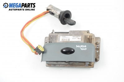Компютър с контактен ключ и четец за Renault Megane I Hatchback (08.1995 - 12.2004) 1.6 i (BA0L), 75 к.с., № S115300204