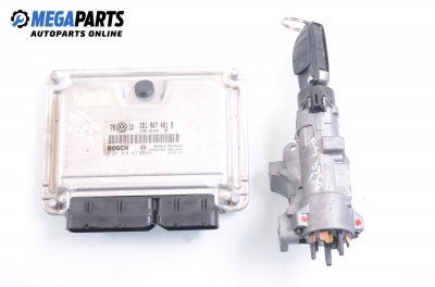 Компютър с контактен ключ за Volkswagen Passat Sedan B5.5 (10.2000 - 12.2005) 2.5 TDI, 150 к.с., № Bosch 0 281 010 447