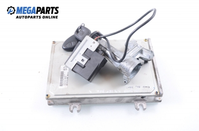 Компютър с контактен ключ и имобилайзер за Honda Civic VI Aerodeck (04.1998 - 02.2001) 1.4 16V (MB8), 90 к.с., № 37820-P1J-E15