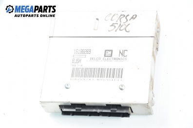 Компютър двигател за Opel Corsa B Hatchback (03.1993 - 12.2002) 1.4 i, 60 к.с., № GM 16188269