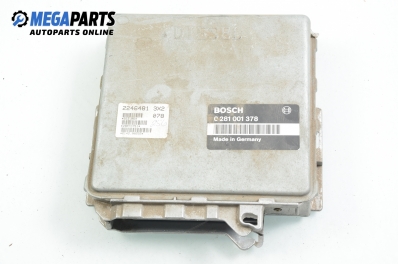 Компютър двигател за BMW 3 Series E36 Touring (01.1995 - 10.1999) 325 tds, 143 к.с., № Bosch 0 281 001 378