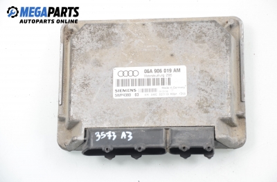 Компютър двигател за Audi A3 Hatchback I (09.1996 - 05.2003) 1.6, 101 к.с., № 06A 906 019 AM