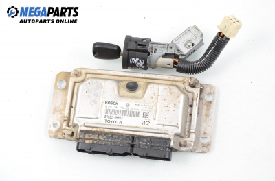 Компютър с контактен ключ за Toyota Aygo Hatchback (02.2005 - 05.2014) 1.0 (KGB10), 68 к.с., № Bosch 0 261 208 702