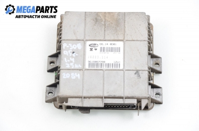 Компютър двигател за Peugeot 306 Hatchback (01.1993 - 10.2003) 1.4, 75 к.с., № Magneti Marelli G6.14 0D01